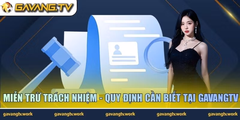 miễn trừ trách nhiệm